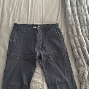 RSQ Men's Dark Gray Chinos